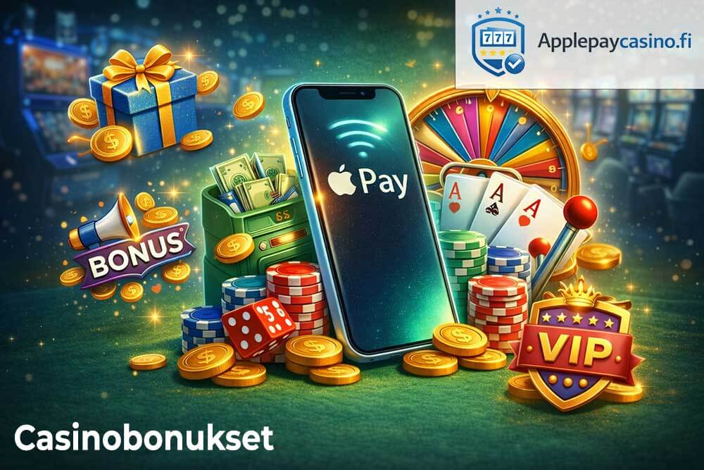 Apple Pay casino bonukset